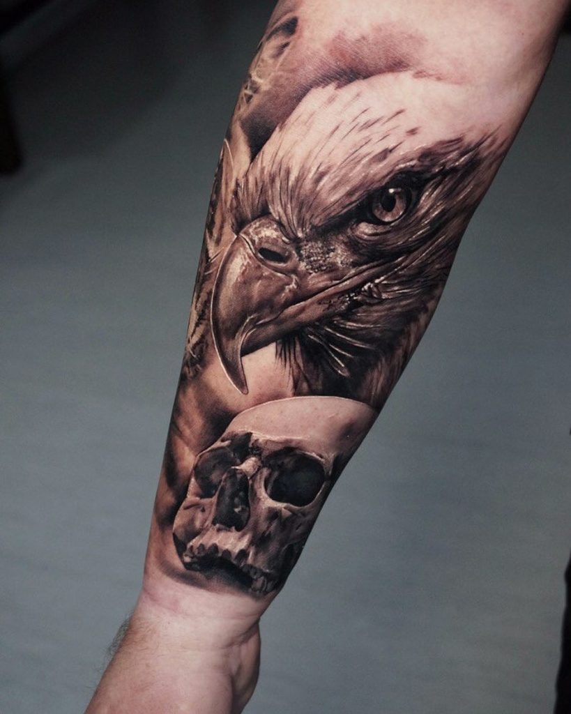 Significado da tatuagem de águia