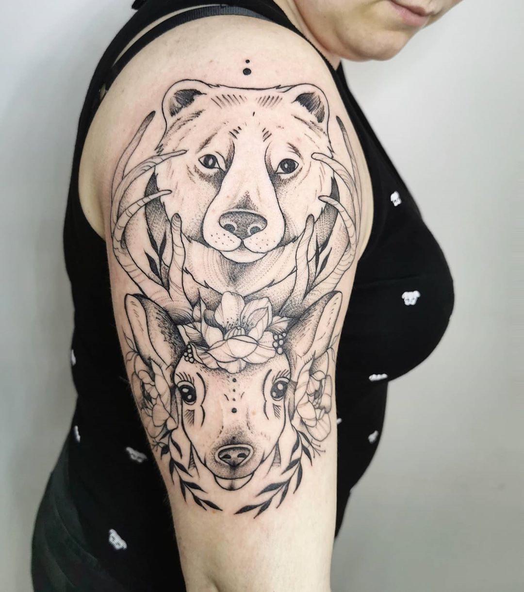 Significado da tatuagem de urso 