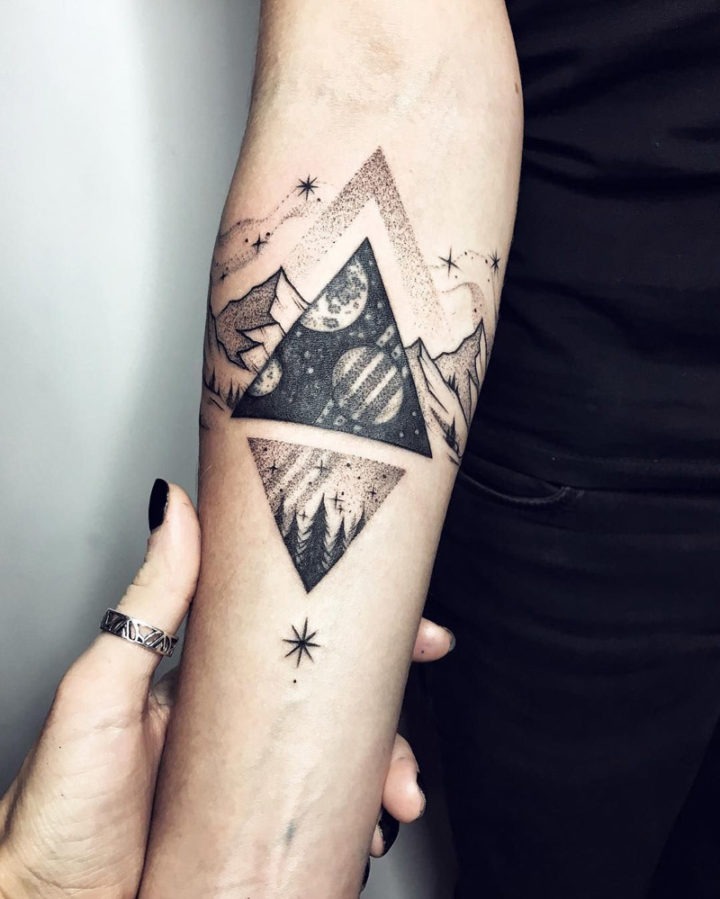 Significado da tatuagem triangulo