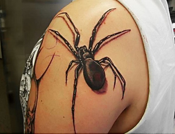 O que significa a tatuagem de aranha . #tattoo #tatuagem #aranha