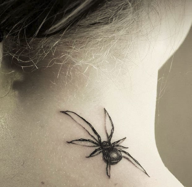 Tattoo De Aranha No Pescoço Oque Significa