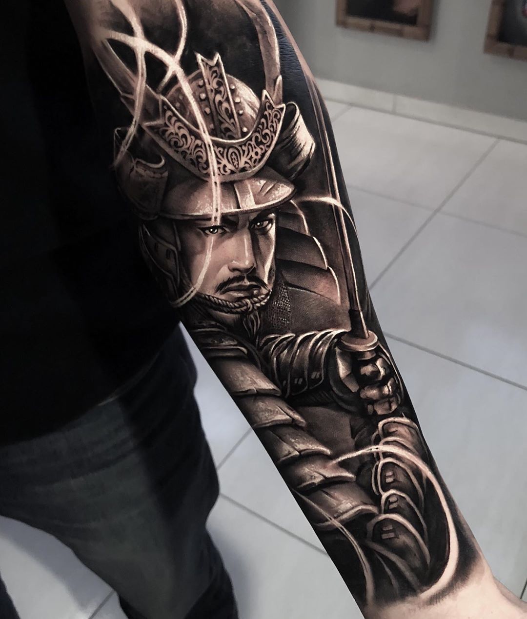 Significado da tatuagem de samurai 