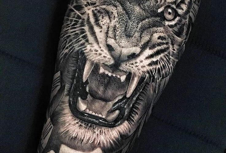 Significado da tatuagem de tigre
