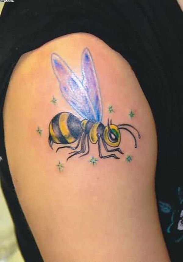 Significado da tatuagem de abelha 