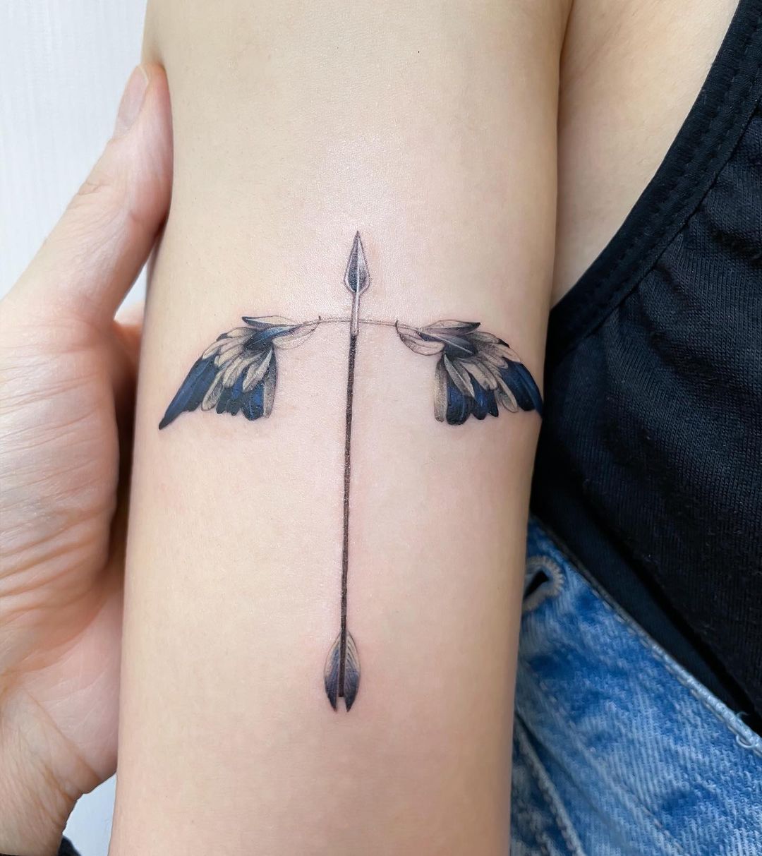 Significado da tatuagem de flecha